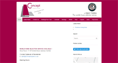 Desktop Screenshot of conceptcarpets.co.uk